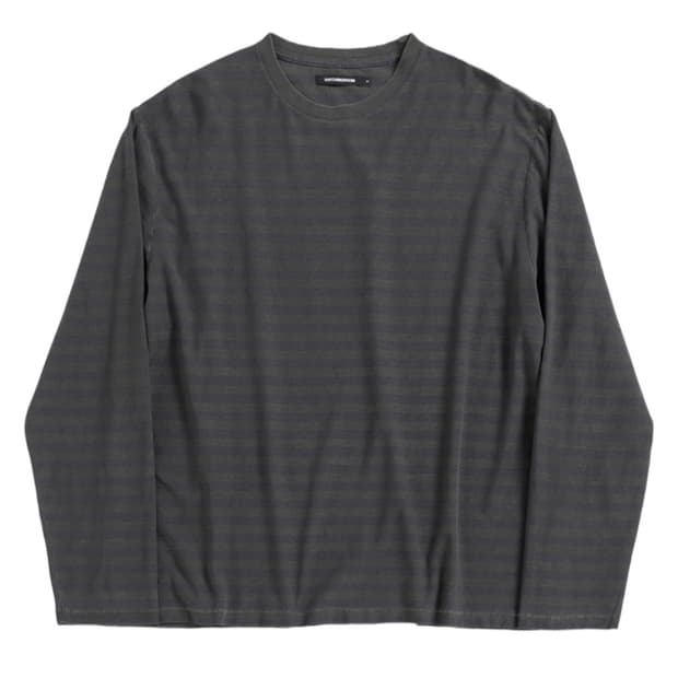 해칭룸 VTG 빈티지 스트라이프 티 다이드 블루 4사이즈