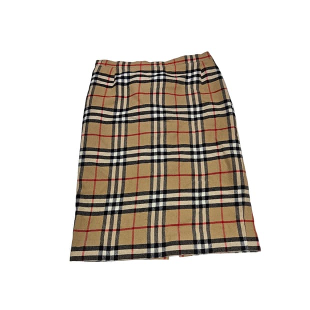 버버리 노바체크 스커트[S]