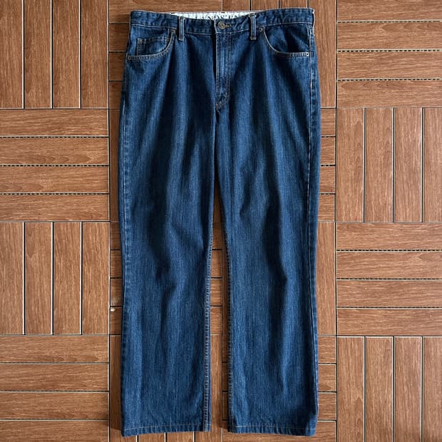 Land’s End cotton wide denim pants