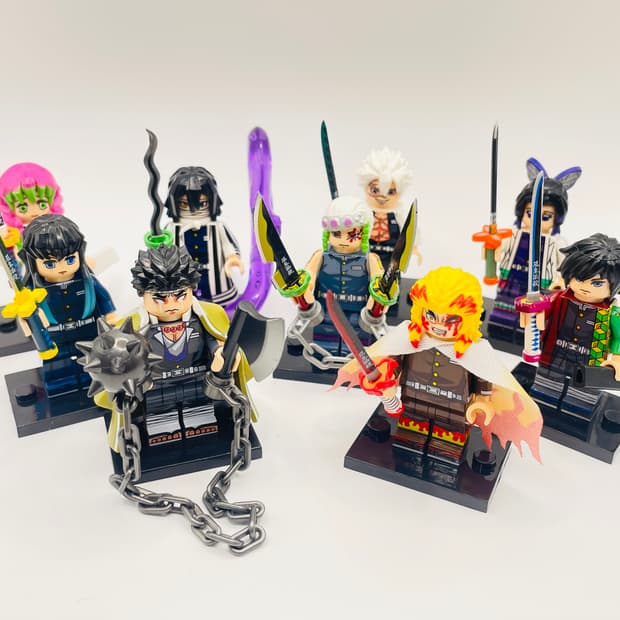 귀멸의 칼날 피규어 9종