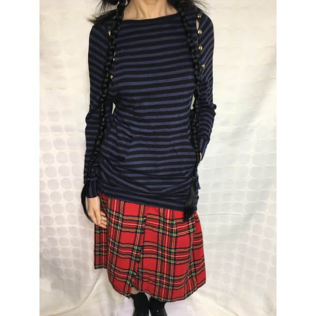 Marc by Marc Jacobs 줄무늬 긴팔 티