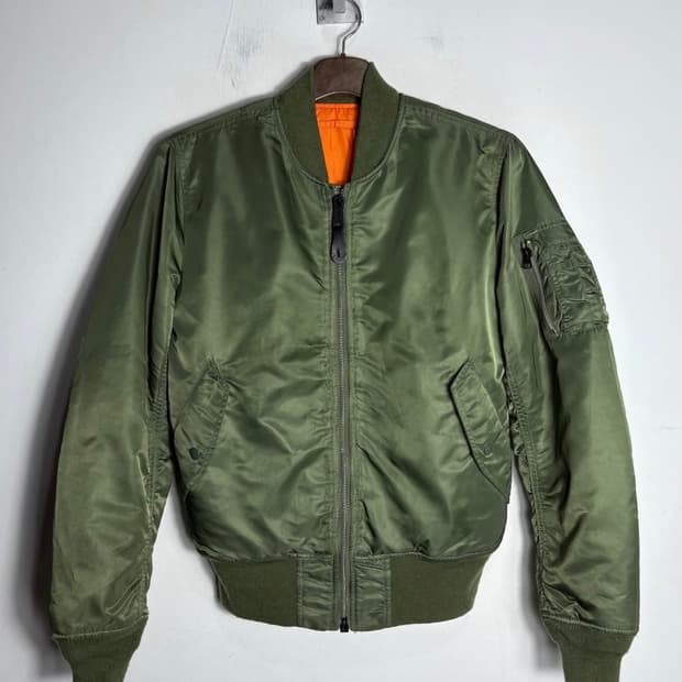 알파인더스트리 ma-1 카키 M