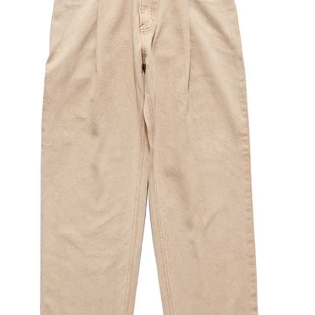 언어펙티드 21FW 와이드 데님 (Ecru 색상)