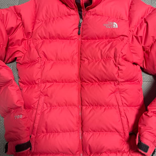 노스페이스 미국판 700 크롭 패딩 90