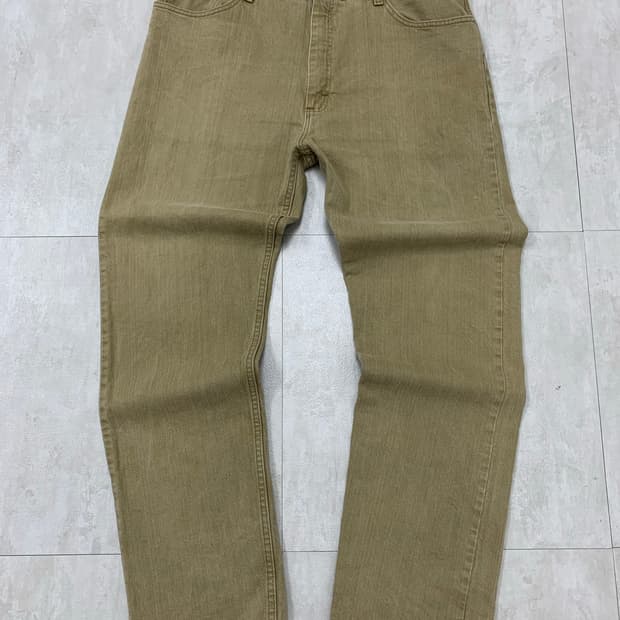 랭귤러 코튼 팬츠 #197