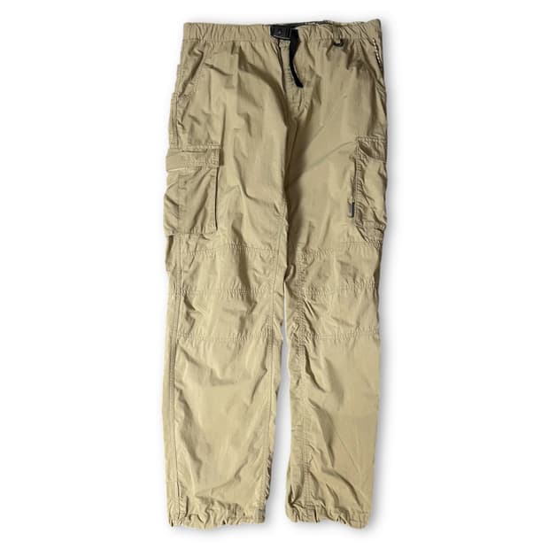 (35) 컬럼비아 베이지 벨트 카고 코튼 팬츠 XL