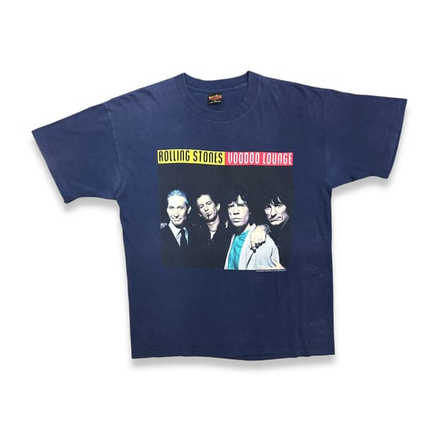 1994' Rolling Stones 부두라운지 US 투어 티셔츠 XL
