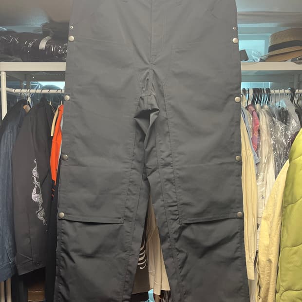 칠드런오브더 디스코댄스 레이어드 버튼 블랙 페인터 팬츠 2