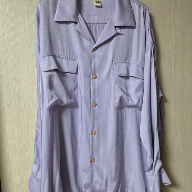 시시아사우르스 실크 셔츠 블라우스