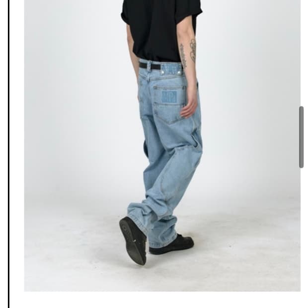 플라스틱프로덕트 카프포켓 블루 M (calf pocket)