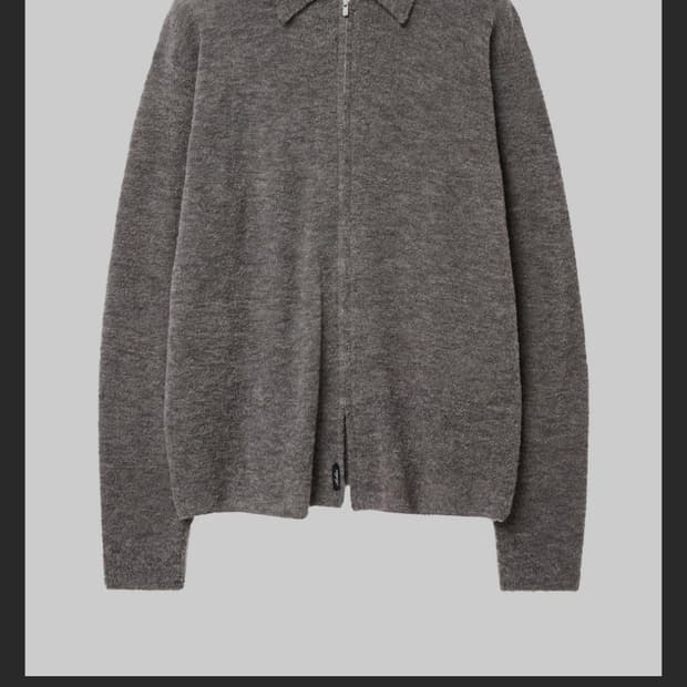 파프 8.0+ 부클레 집 셔츠 브라운