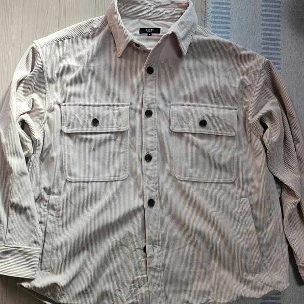 빔즈 오버핏 코듀로이 셔츠자켓