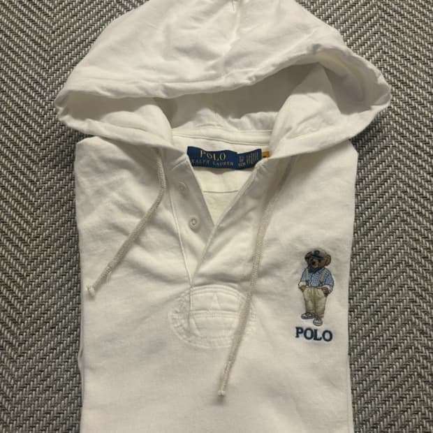폴로 랄프로렌 베어 후드티 XS