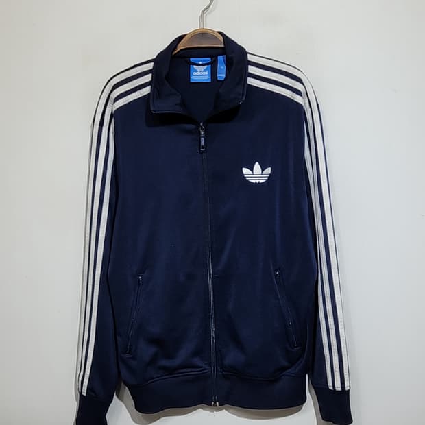 (100) 아디다스 파이어버드 져지 네이비 츄리닝 트랙자켓 