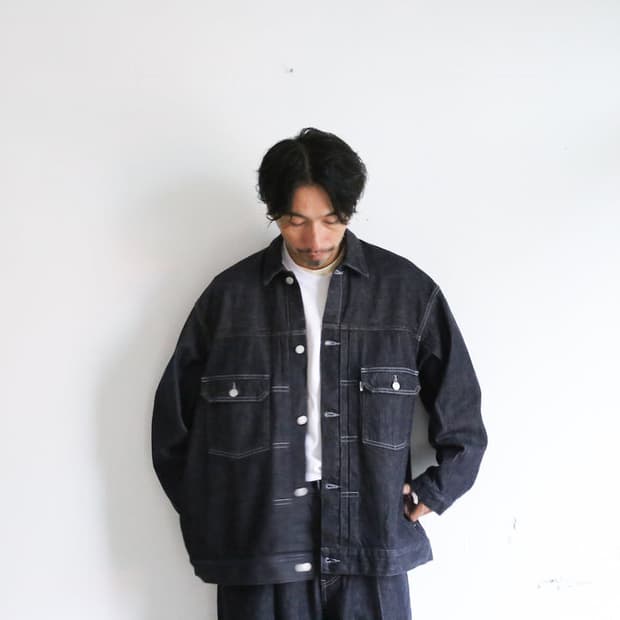 GRAPHPAPER 그라프페이프 데님 셋업