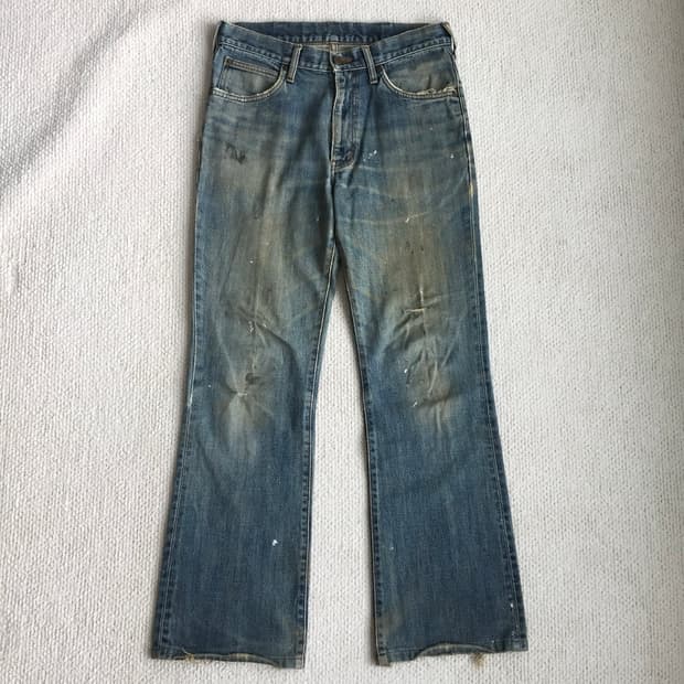 00‘s wrangler 랭글러 부츠컷 데님 굿에이징 굿사이즈