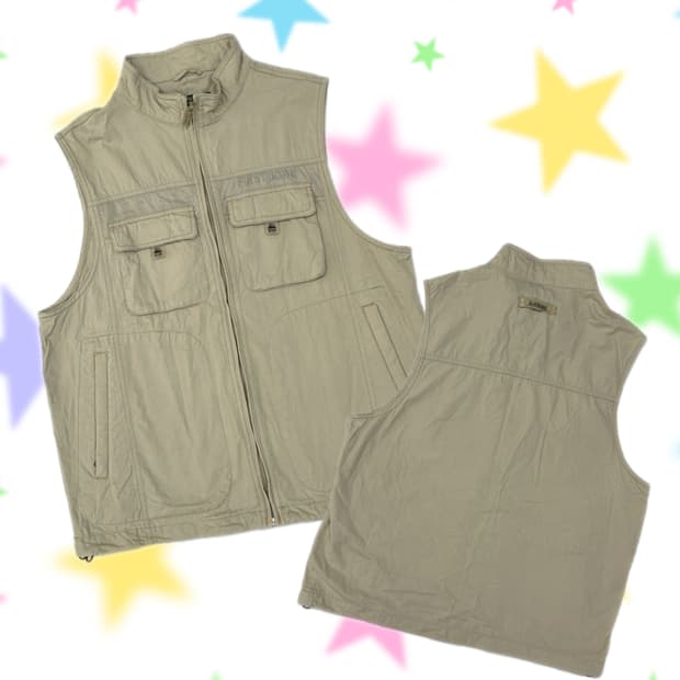 🛹재팬 FIRS DOWN 아메카지 베스트🛹 스포티 캠퍼 고프코어 조끼