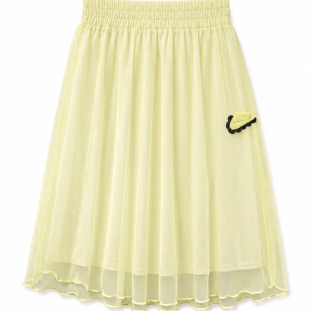 나이키 우븐 레이어드 스커트 S