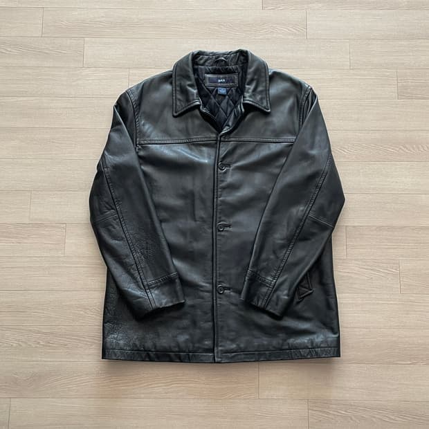 90s 올드갭 레더 카코트 gap carcoat