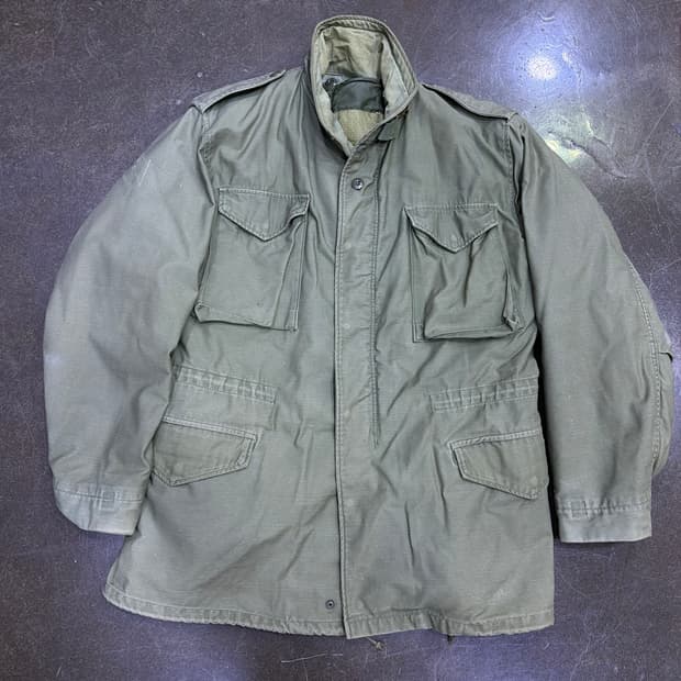 오리지널 M-65 야상 필드자켓 빈티지 밀리터리 M