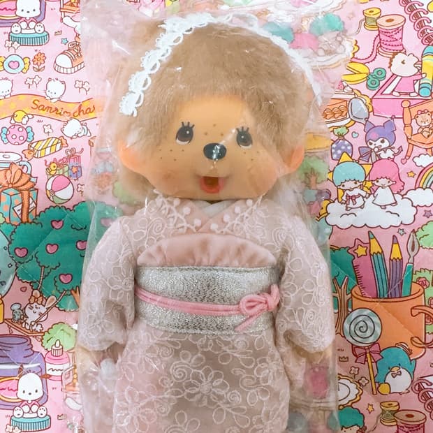 밀크티 기모노 몬치치 인형 S