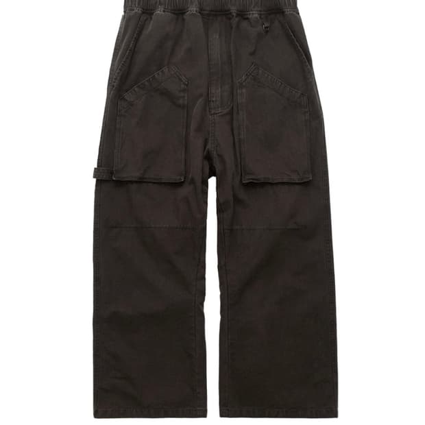 1) 폴리테루 페인터 파자마 팬츠 브라운