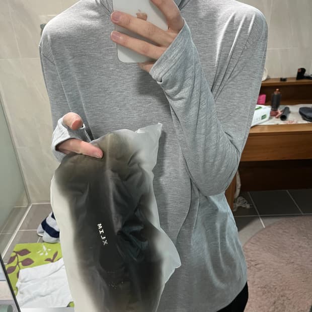 [3] 폴리테루 터틀넥 그레이