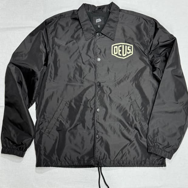데우스 서울 코치자켓 /XL사이즈 / 블랙