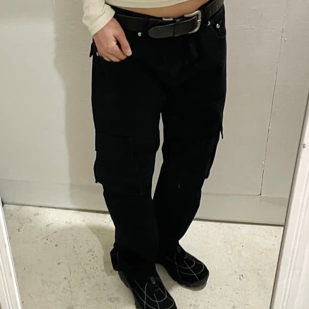 🖤80-90‘s 이세이미야케 본디지스타일 팬츠