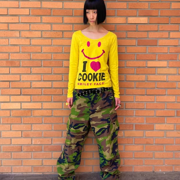 I Love Cookie Smile Yellow Long Sleeve 