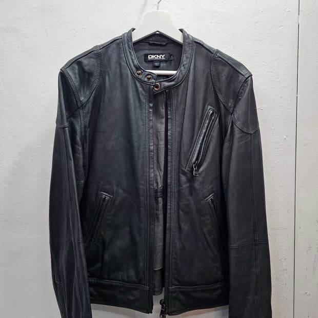 DKNY 염소가죽 자켓