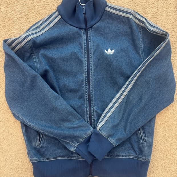 아디다스 파이어버드 데님 트랙탑 jc6233