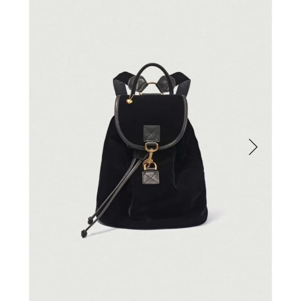더바넷 백팩 / Little Black Velvet Backpack