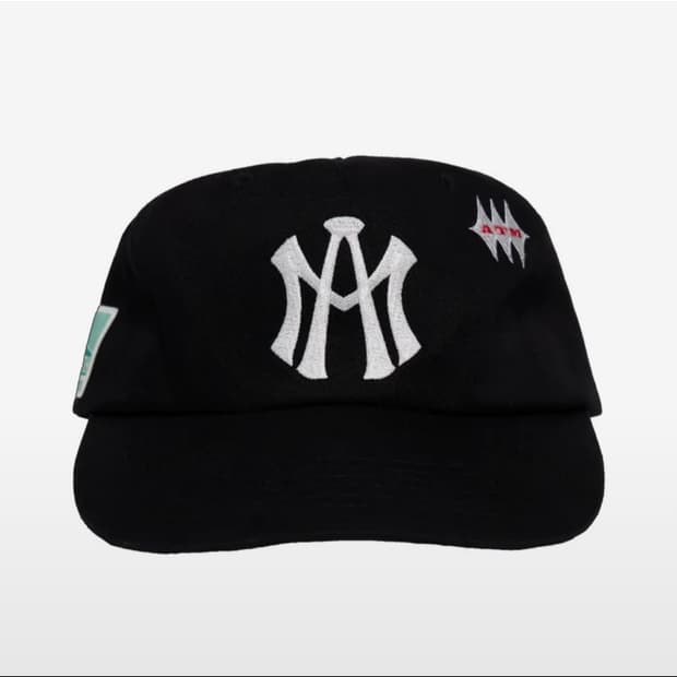 애프터매스 atm logo ball cap [black]  