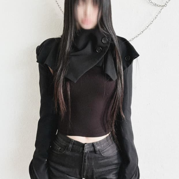 new* 앤드뮐미스터 2012 fall 런웨이 크롭 볼레로 사선버튼자켓