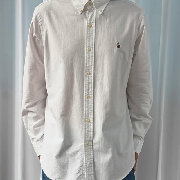 [L]폴로 랄프로렌 클래식핏 화이트 옥스포드 셔츠