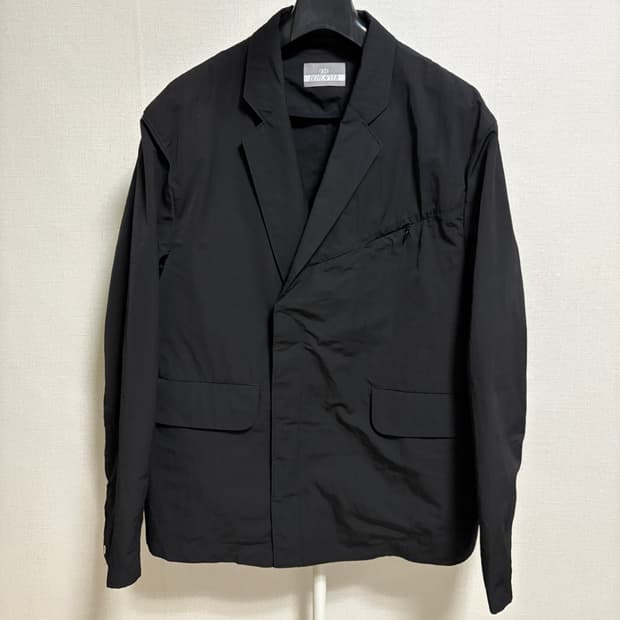 비헤비어 유틸리티 나일론 블레이저 자켓 / 블랙, L