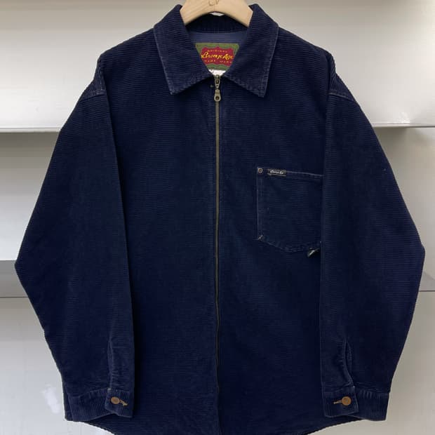 Bronge Age 90s U.S.A 코듀로이 집 셔츠