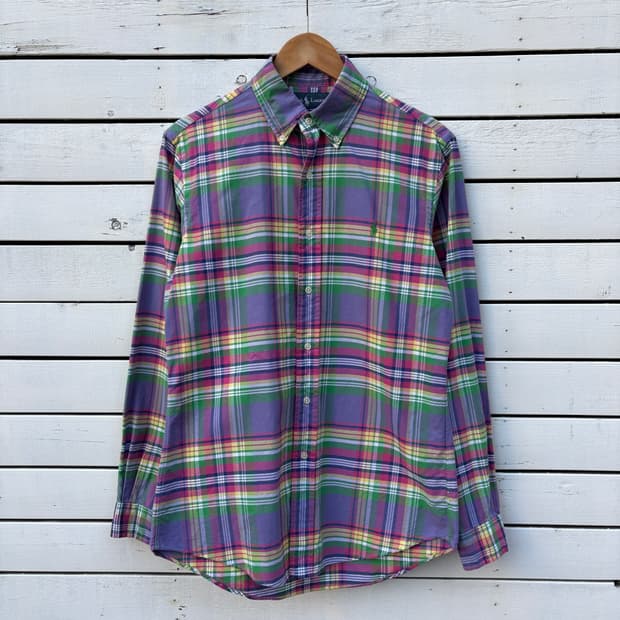 Polo 폴로 체크 셔츠