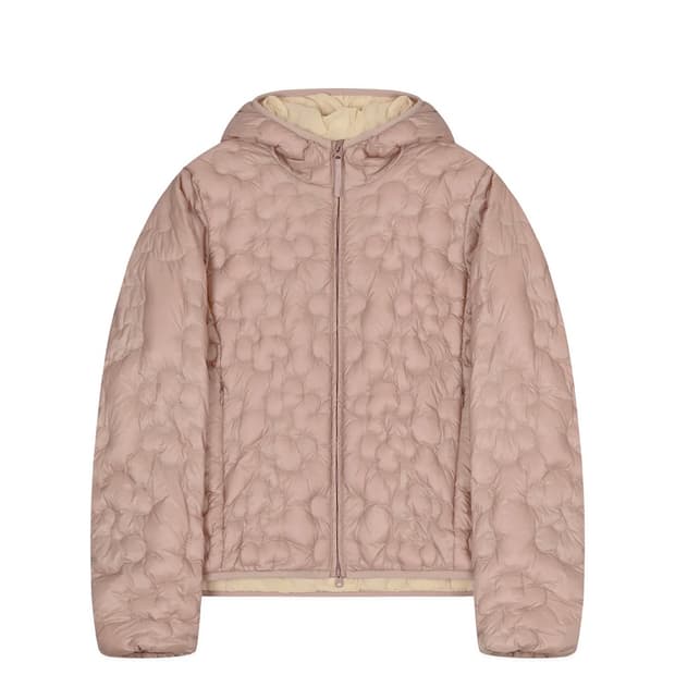 시눈 light  down hoodie jacket 핑크 경량 패딩