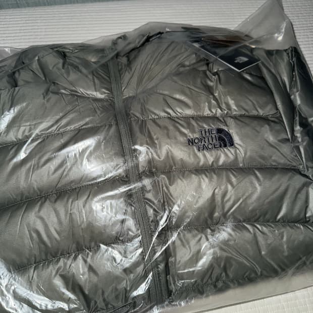 노스페이스 마티에 카키 경량패딩
