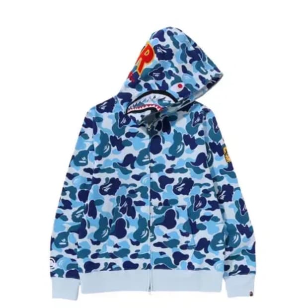 베이프 샤크후드 블루