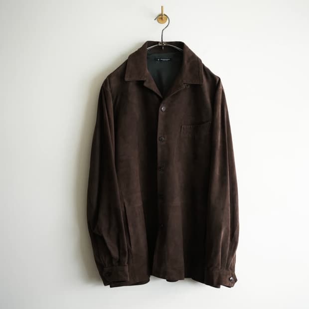 마티앤선즈 25aw 고트스웨이드 자켓 다크브라운 3 (아프레쎄, 헤릴)