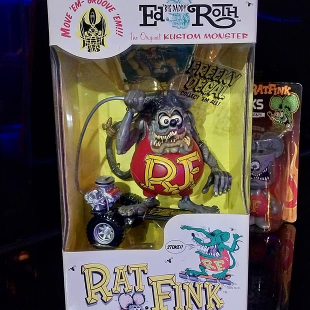 ratfink 랫핑크 kustom monster 피규어
