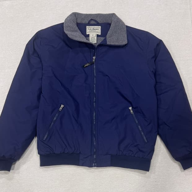 00s 엘엘빈 웜업자켓 네이비 M