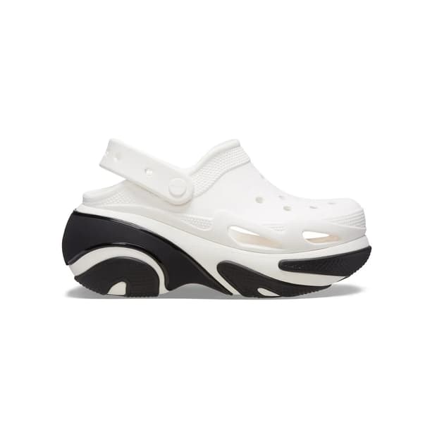 크록스 버블 크러쉬 클로그 화이트 260