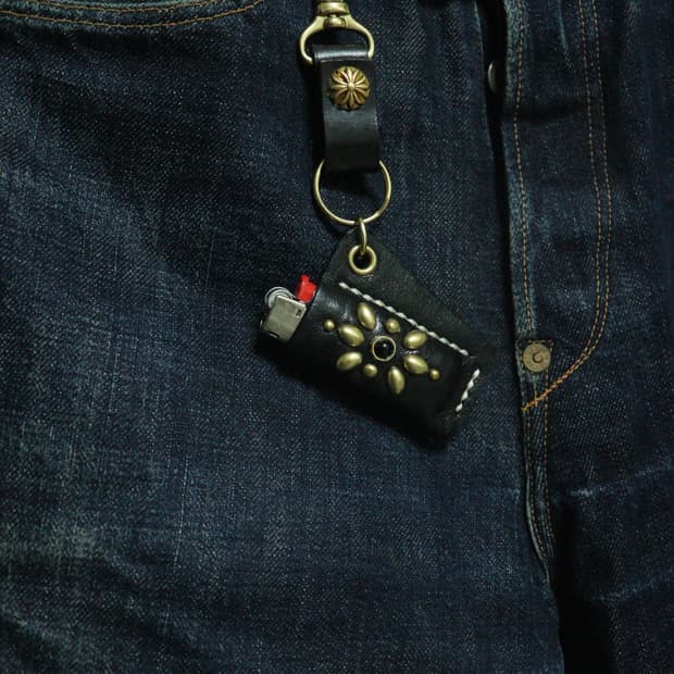 Handmade vintage lighter case