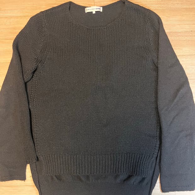 꼼데가르송 셔츠 니트