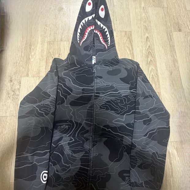 BAPE KIDS 샤크파커