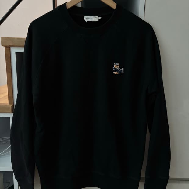 메종 키츠네 니트 스웨트셔츠